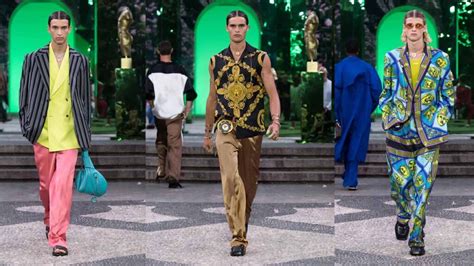 versace borsello uomo|Collezione Uomo Primavera Estate 2023 .